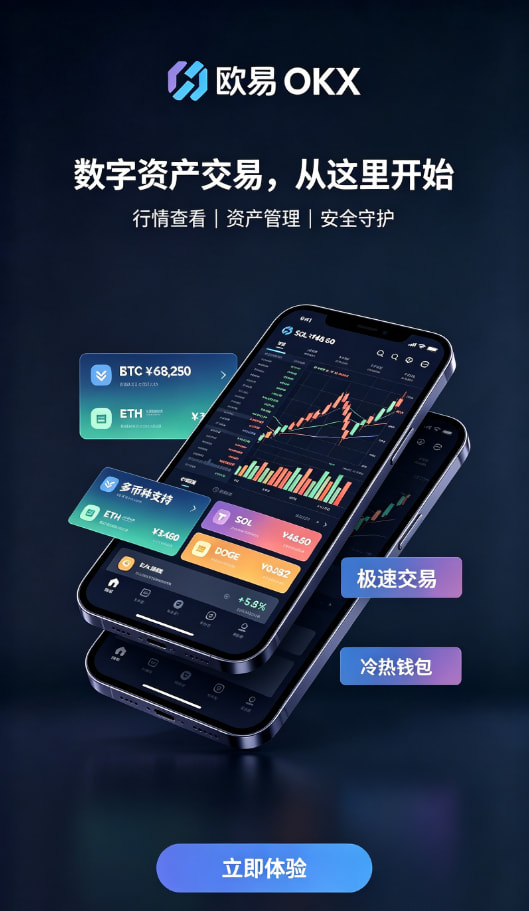 数字资产充值与交易操作示意图